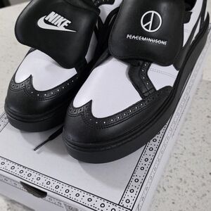 Nike x Peaceminusone Black and White Men's Shoes